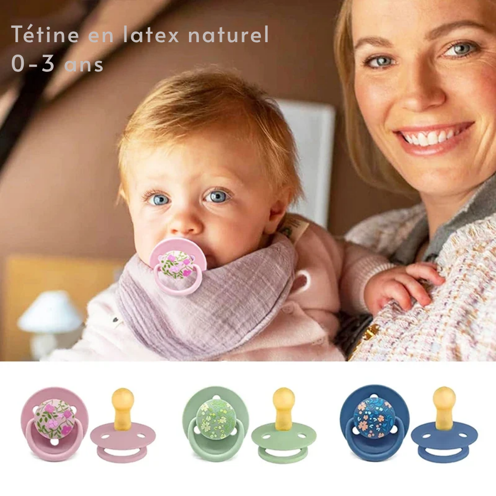 Sucette Latex Naturel Forme Tétée Maternelle - visuel 5