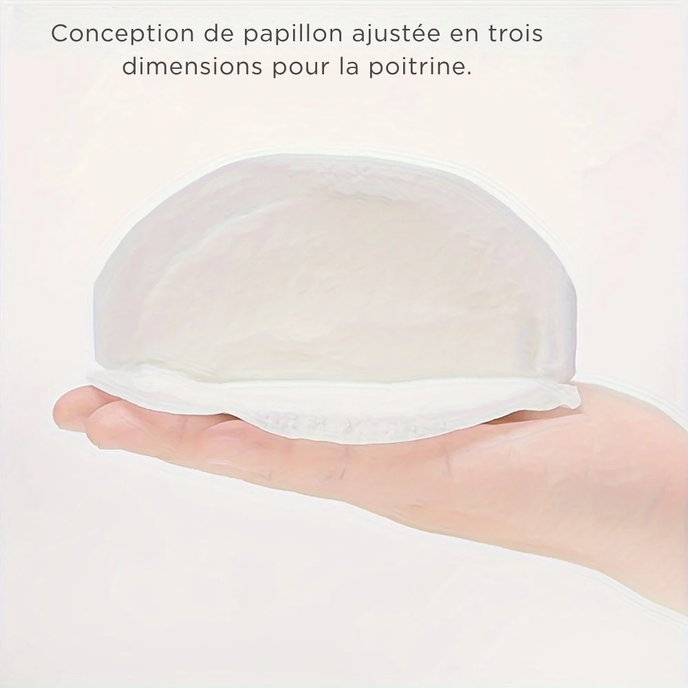 Coussinets d'Allaitement Jetables Ultra-Fins Anti-Fuites - Lot de 100 - visuel 2