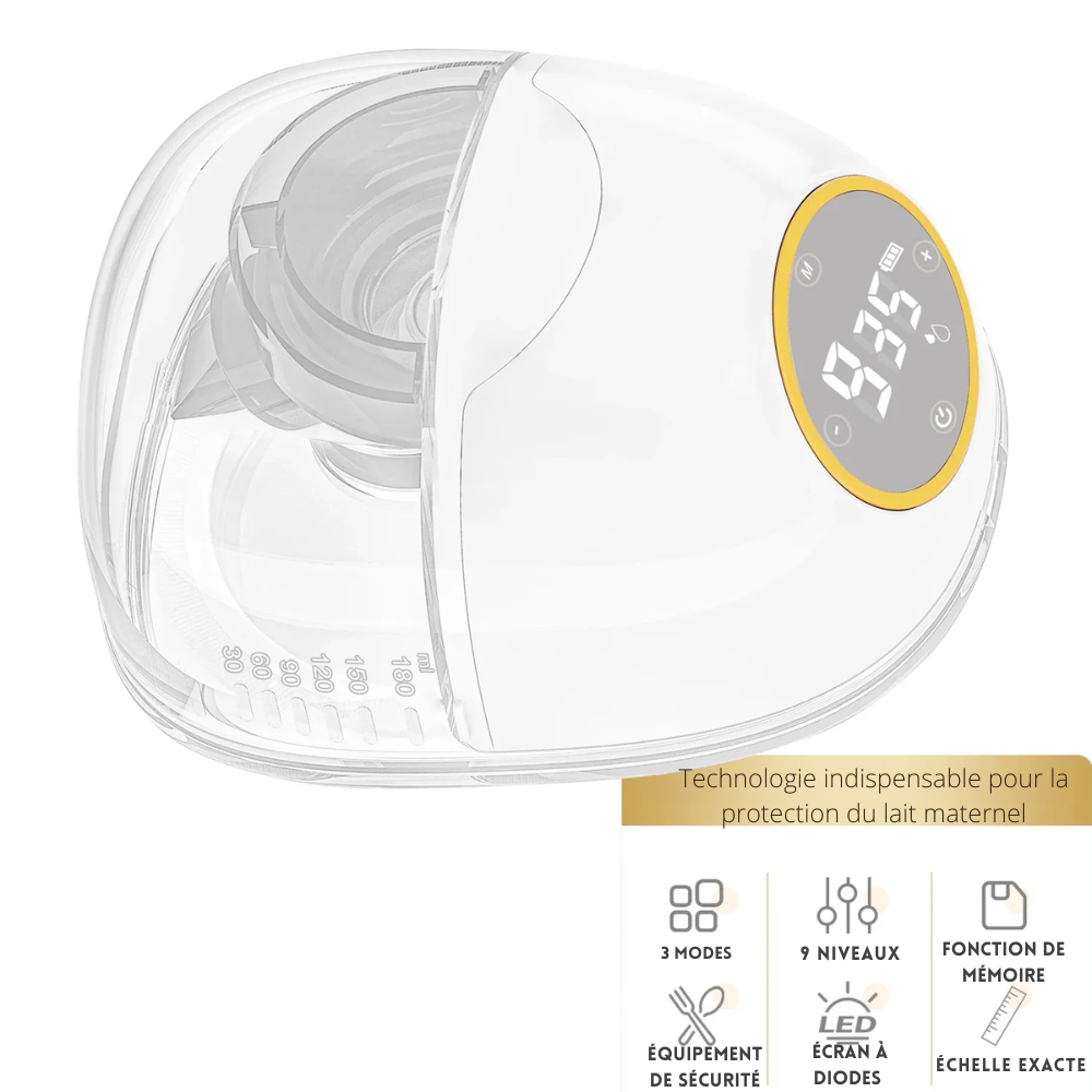 Tire-Lait Électrique Portable Intelligent - visuel 5