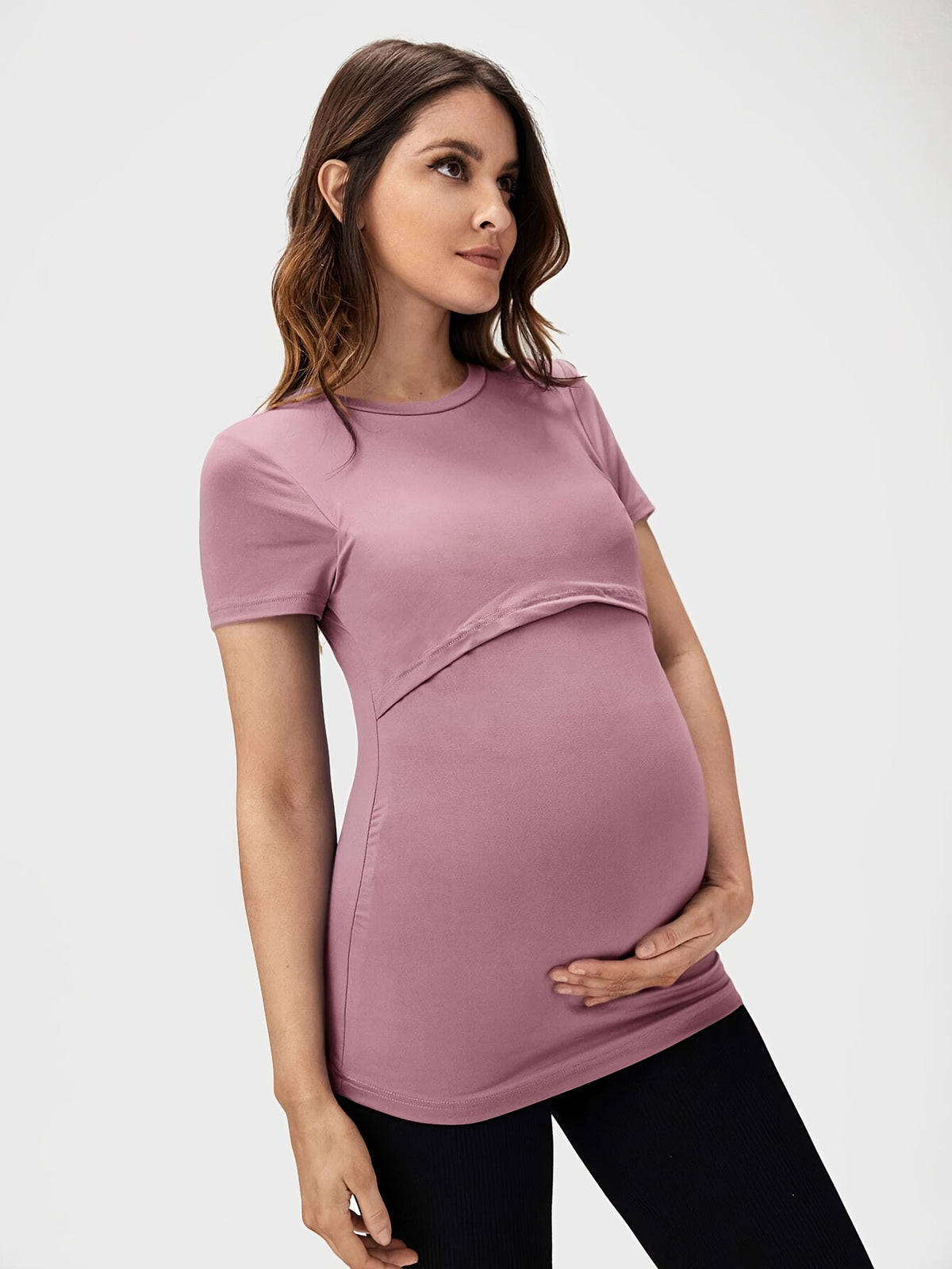 T-Shirt de Soin pour Femmes Enceintes - visuel 5