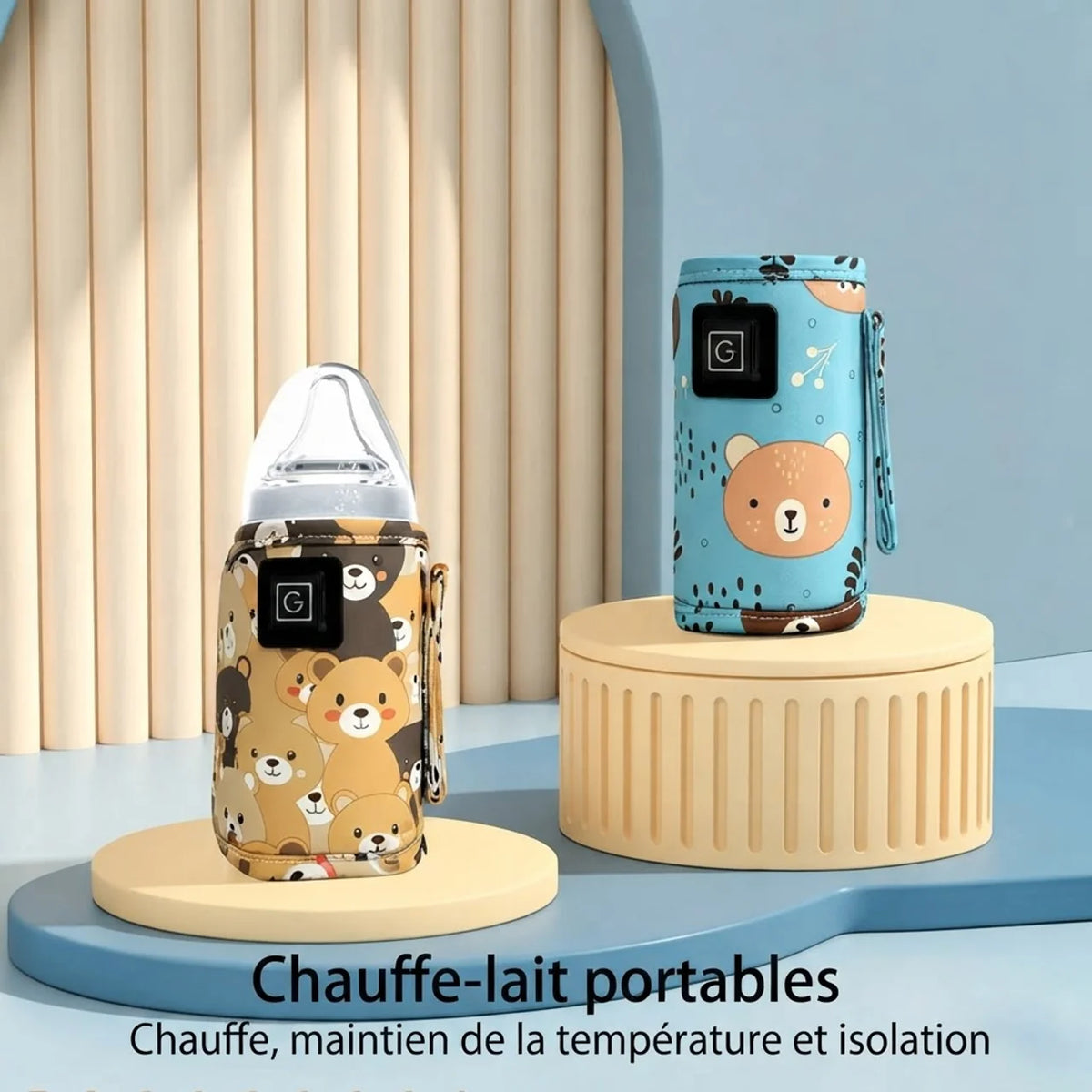 Chauffe-lait portables - chauffe, maintien de la température et isolation