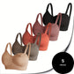 Lot de 5 soutiens-gorge d'allaitement - coloris variés