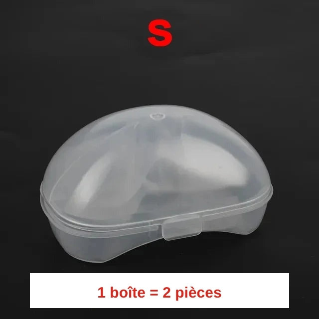 Protège-mamelons en silicone souple - Lot de 2