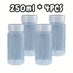 Bouteilles Jetables pour Lait Maternel avec Couvercles - 250ml*4 pièces