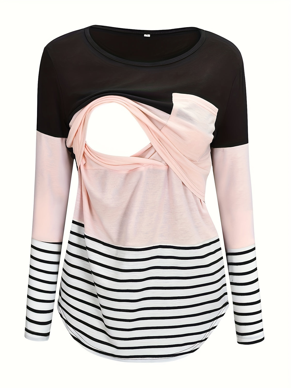 T-Shirt Manches Longues Grossesse, Style Bohème