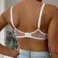 Soutien-Gorge d'Allaitement Maille à Pois, Dentelle - visuel 3
