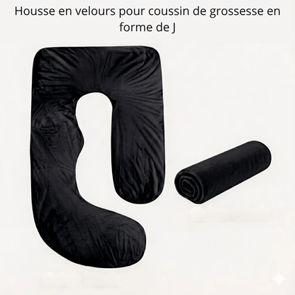 Taie d'Oreiller Maternité Velours Cristal Type G