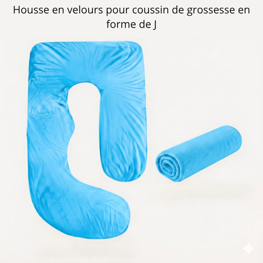 Taie d'Oreiller Maternité Velours Cristal Type G