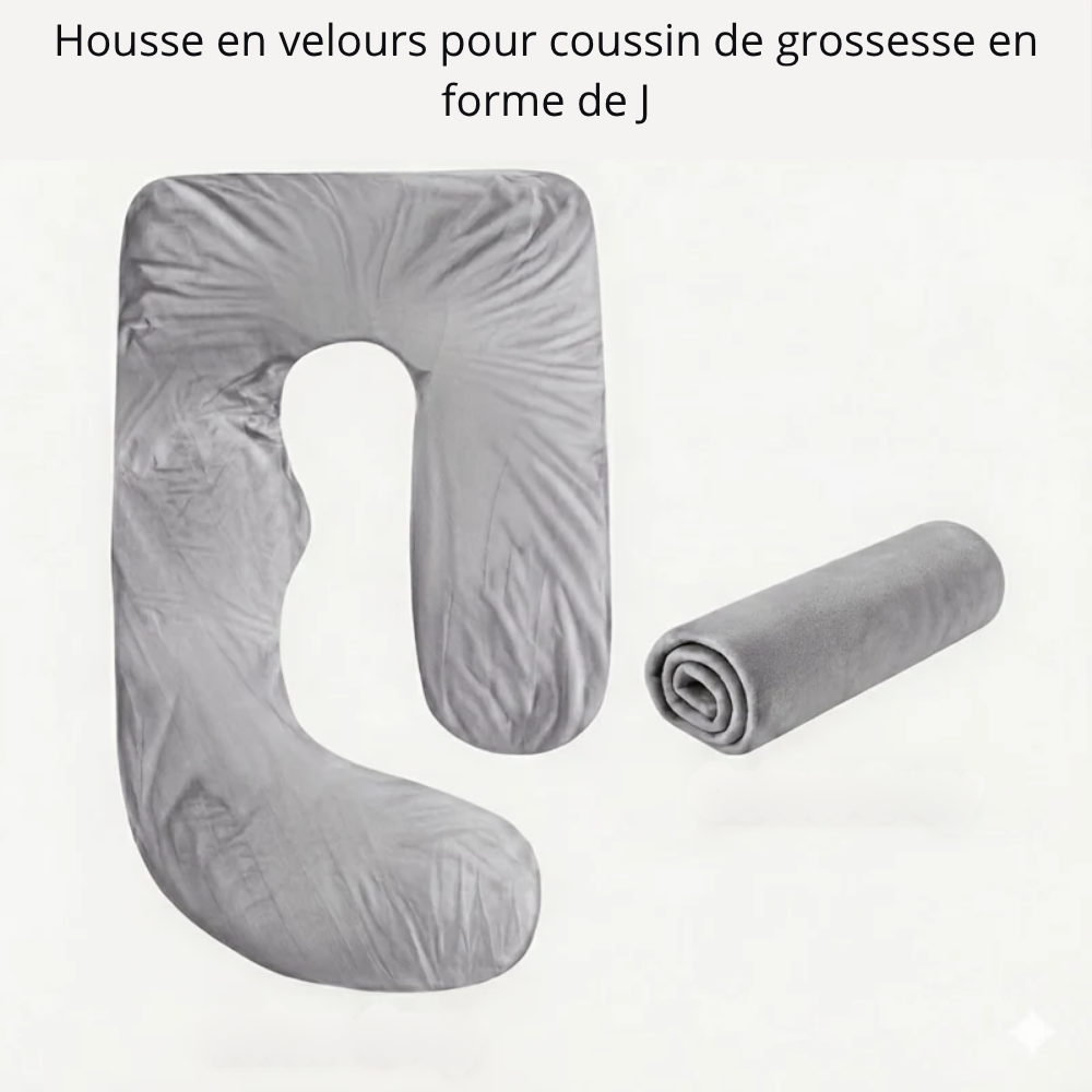 Taie d'Oreiller Maternité Velours Cristal Type G