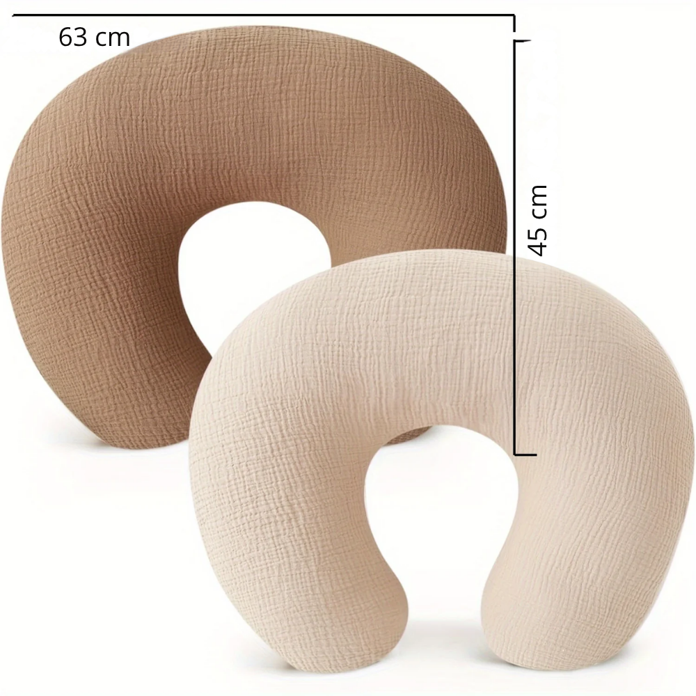 Parure de 2 Taies d'Oreiller Bébé en Coton