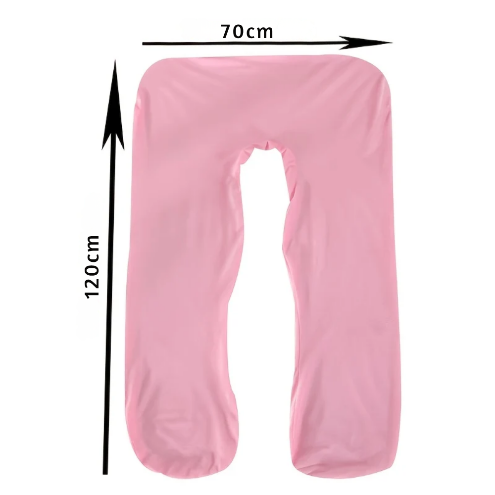 Housse de coussin de grossesse en U – douce et respirante - visuel 2