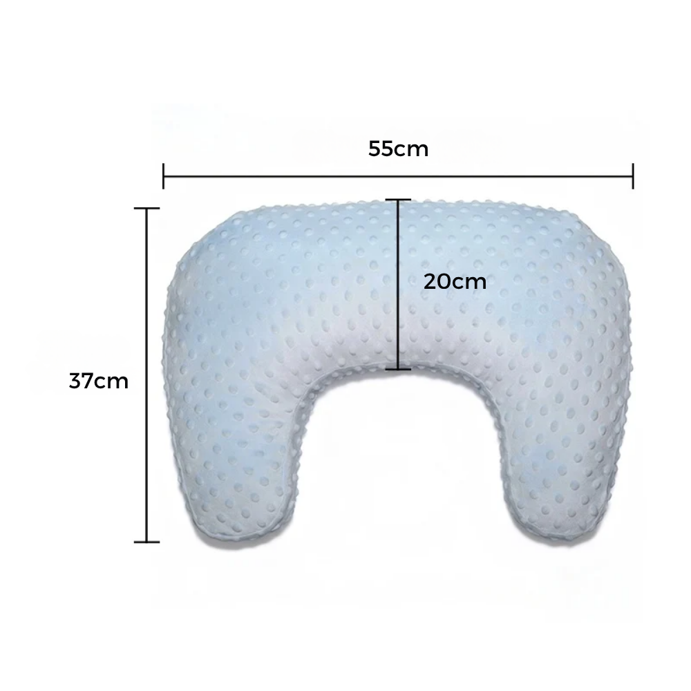 Oreiller de Soutien Allaitement Forme U, Housse Lavable - visuel 4