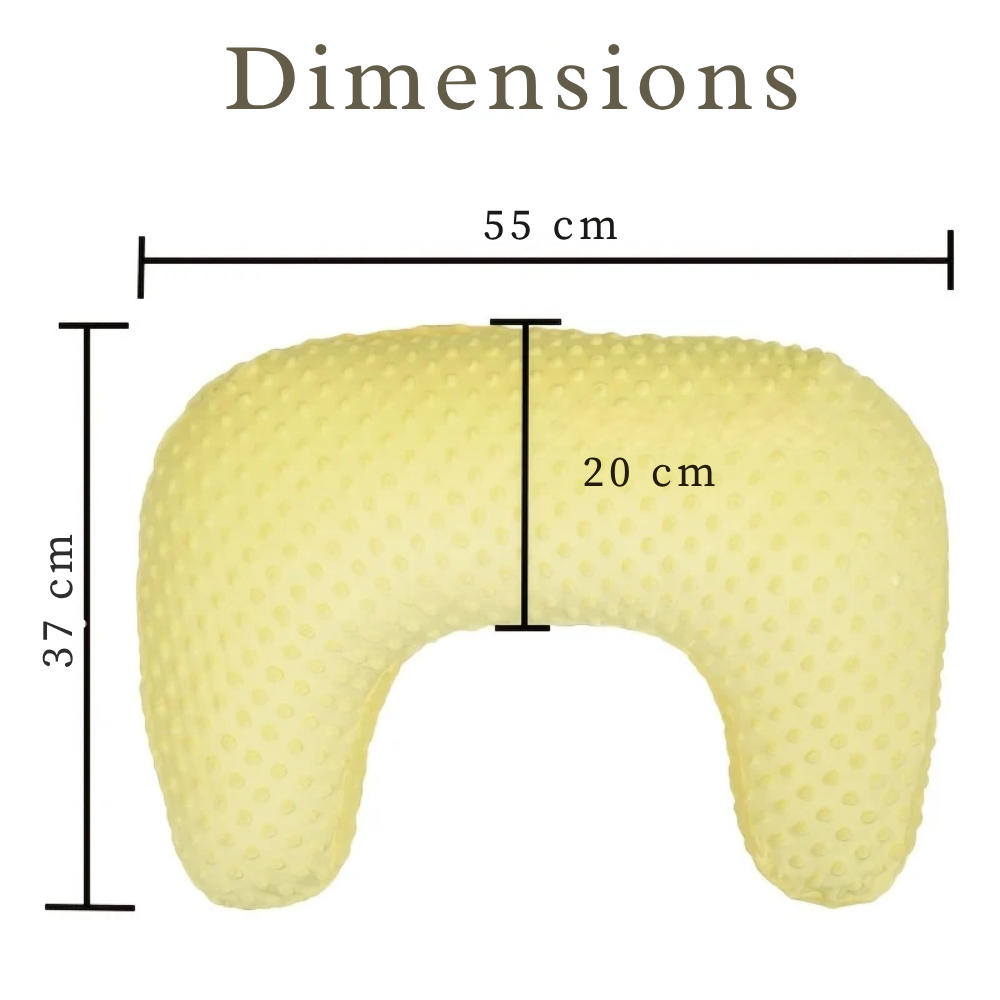 Coussin d'allaitement XL rehaussé - grand soutien - visuel 2