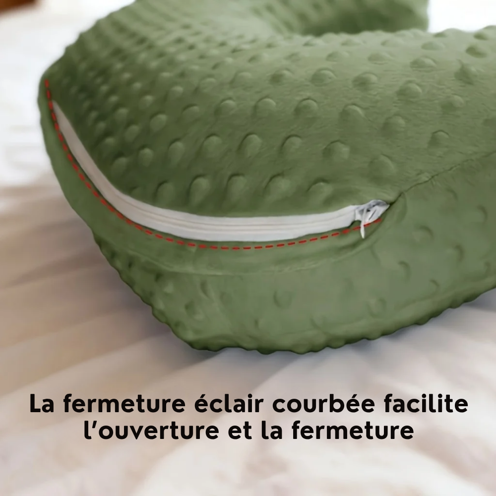 Coussin d'allaitement XL rehaussé - grand soutien - visuel 4