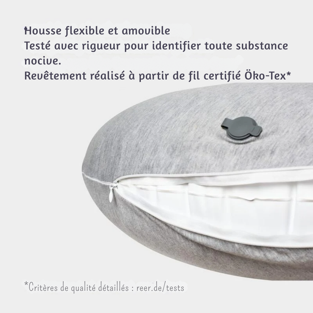 Oreiller d'Allaitement Gonflable, Housse Amovible - visuel 5