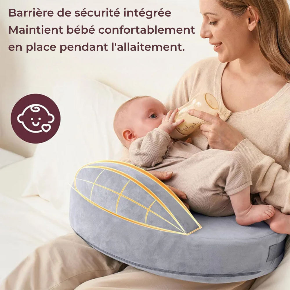 Oreiller d'Allaitement Ergonomique Mousse à Mémoire - visuel 2