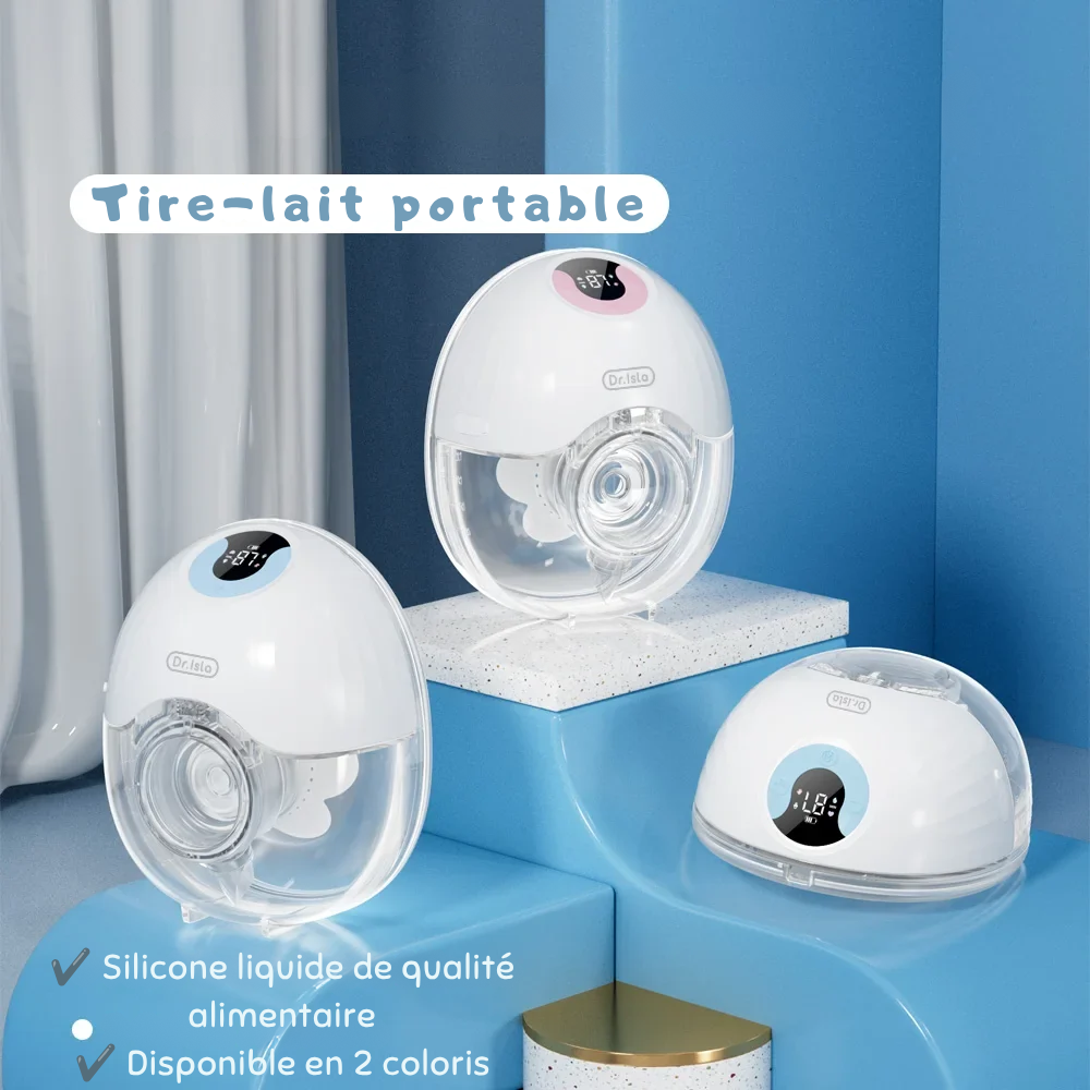 Tire-Lait Électrique Portable, Affichage LED