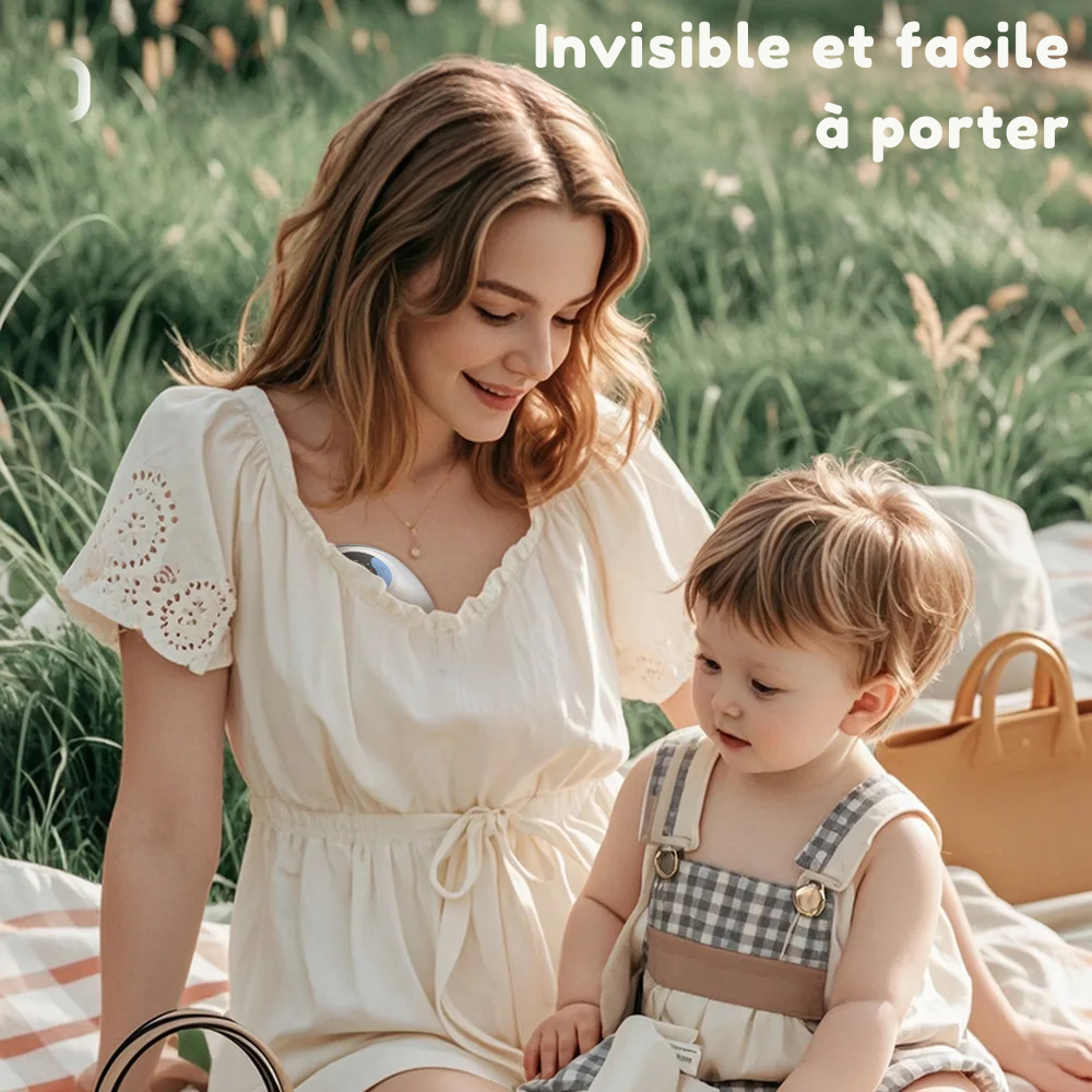 Tire-Lait Électrique Portable, Affichage LED - visuel 2