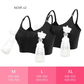 Soutien-Gorge de Maternité pour Tire-Lait - 2 x Noir / L