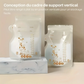 Sachets de conservation de lait maternel 250 ml PP - Lot de 100 - visuel 5