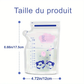 Sachets de conservation de lait maternel 250 ml – Lot de 30 à 100
