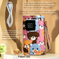 Chauffe-Biberon Portable USB - Manchon Isotherme pour Sac à Langer - rose