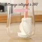 Goupillon silicone 360° tête pliable pour biberons - visuel 5