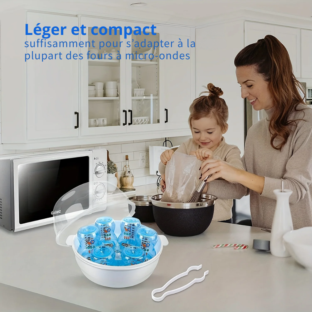 Stérilisateur à Vapeur pour Micro-Ondes - visuel 5