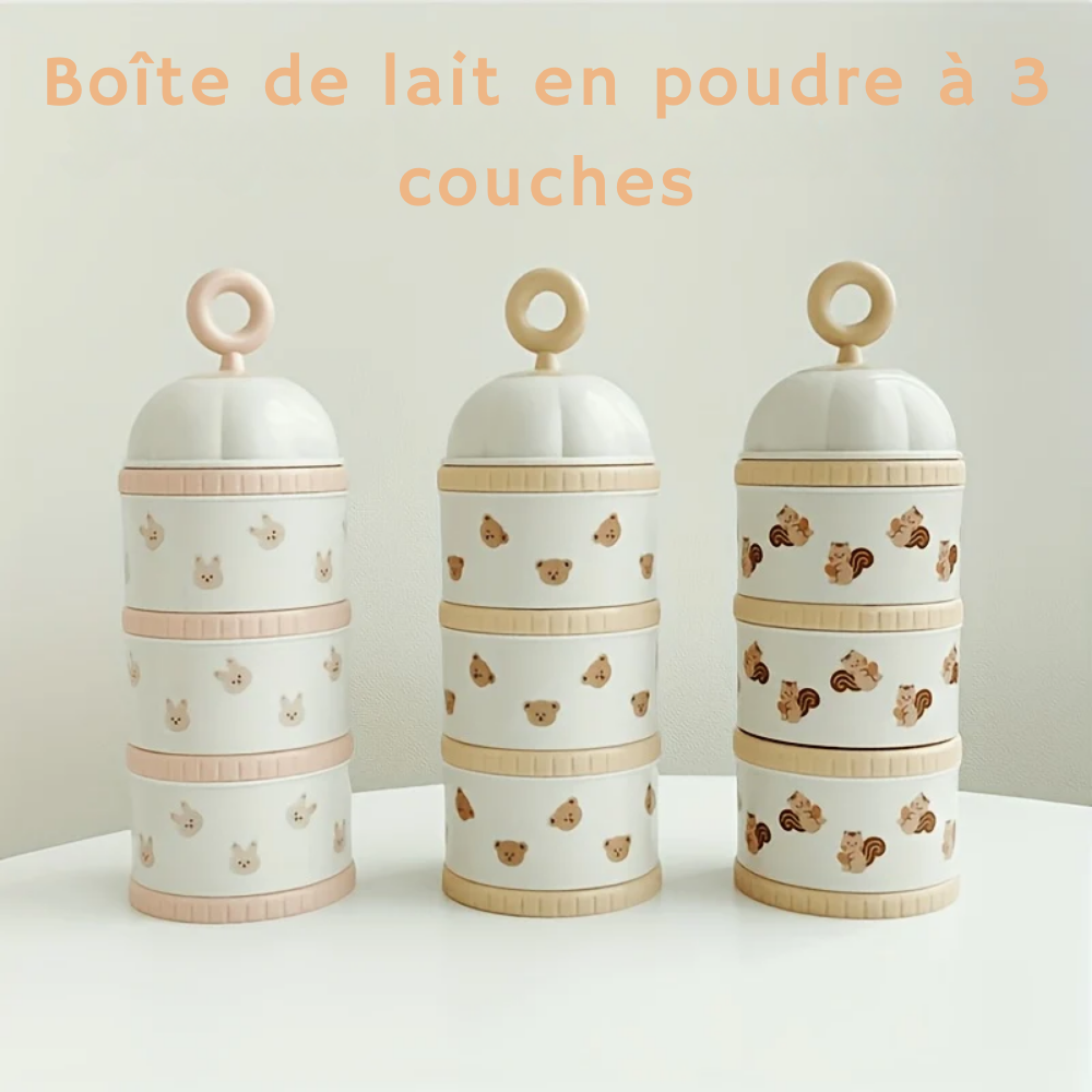 Distributeur de lait en poudre nomade multi-compartiments - visuel 4
