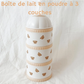 Distributeur de lait en poudre nomade multi-compartiments - Ours