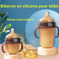 Biberon Silicone Anti-Coliques avec Bille à Gravité et Poignée - visuel 5