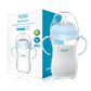 Biberon PP avec Poignée 150/240/330 ml - Bleu ou Rose, Sans BPA - Bleu - 240ml