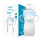 Biberon PP avec Poignée 150/240/330 ml - Bleu ou Rose, Sans BPA - Bleu - 330ml
