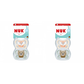 Sucette NUK MommyFeel Perfect Match Air Renard/Ours 0m+ - 2 ensembles