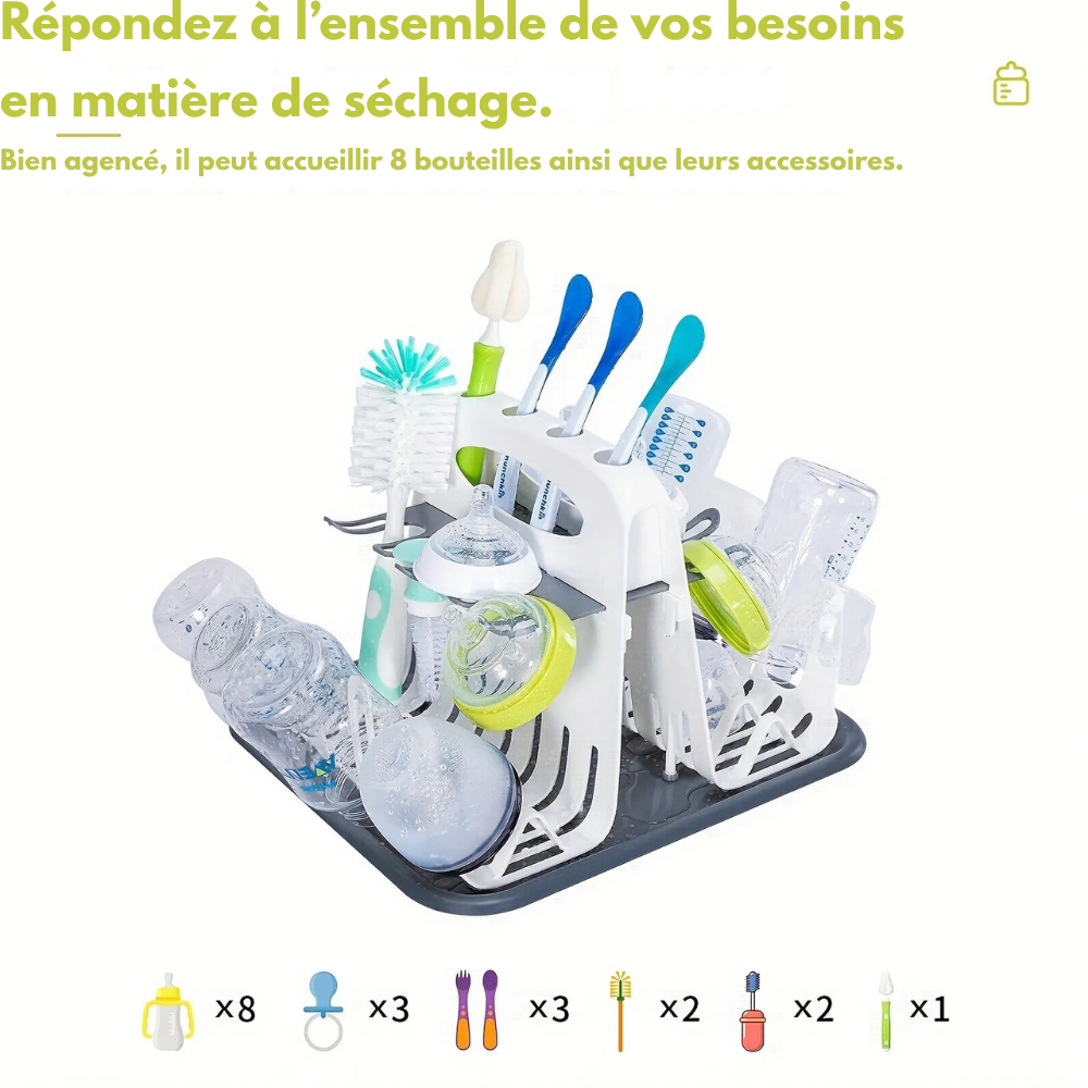 Séchoir à Biberons de Comptoir - Grande Capacité - visuel 4
