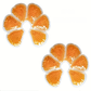 Packs de Glace Chaud/Froid pour Seins, Allaitement - 2 pièces - Orange Sans Peluche