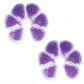 Packs de Glace Chaud/Froid pour Seins, Allaitement - 2 pièces - Violet Sans Peluche