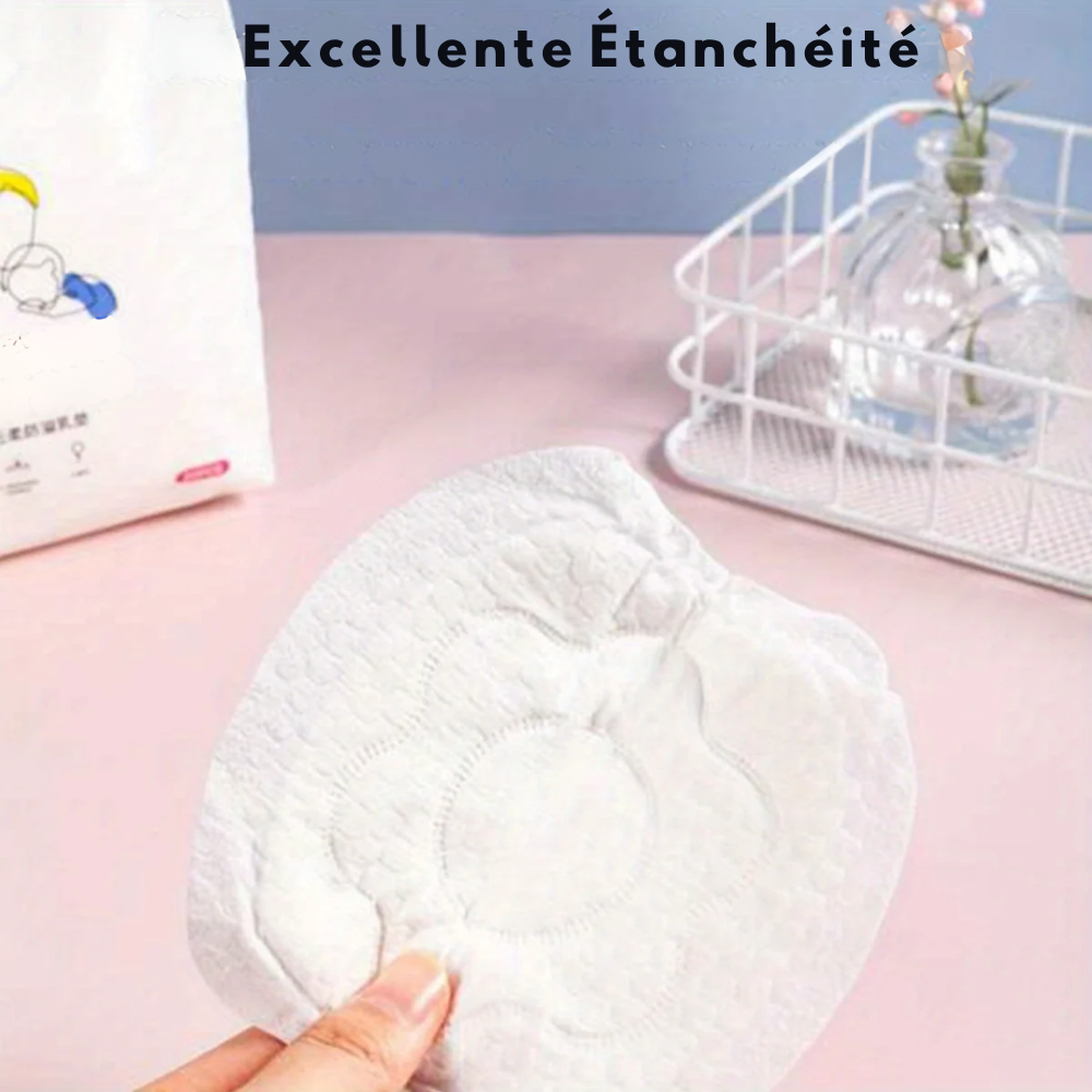 Coussinets d'allaitement jetables en coton - Lot de 50 - visuel 4