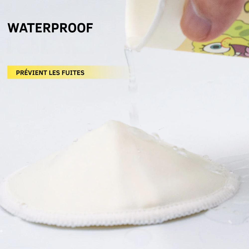 Coussinets d'Allaitement Lavables en Bambou Bio - visuel 5
