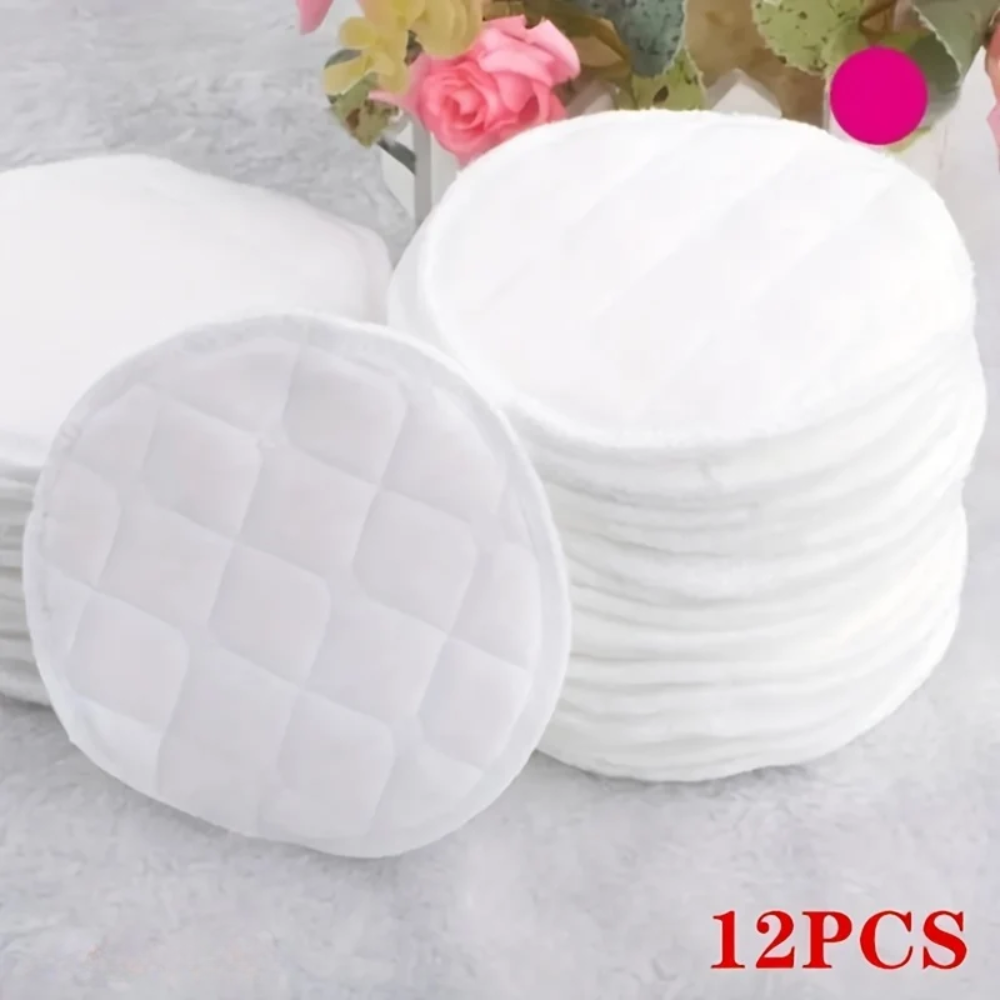 Coussinets d'allaitement lavables - Lot de 6 à 30 pièces - 12 Pièces