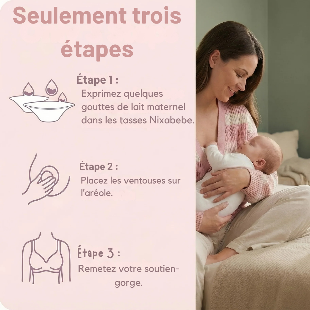 Bouts de Sein en Argent Maxi avec Anneaux de Protection - visuel 4
