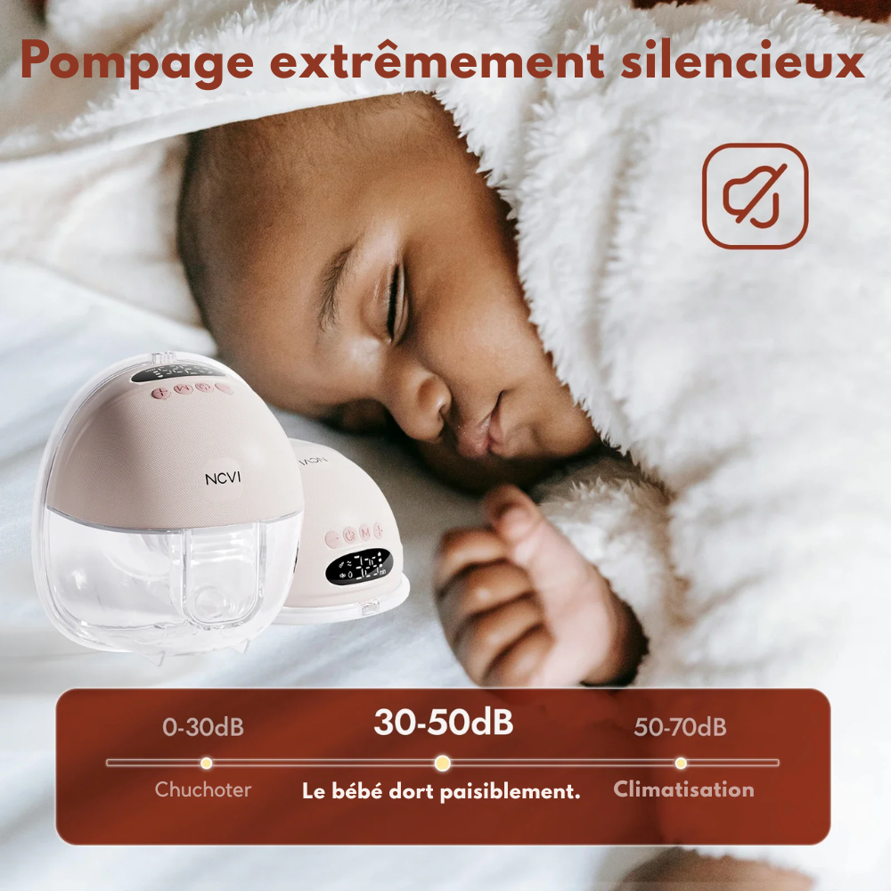 Tire-Lait Électrique NCVI, Mains Libres, Sans Fil - visuel 4