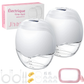 Tire-Lait Électrique Mains Libres Sans BPA - 2pcs Blanc