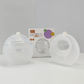 Tire-Lait Manuel en Silicone avec Coussinets Anti-Fuites - 2x Collecteurs