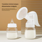 Tire-lait manuel sans BPA avec biberon 180 ml et tétine incluse - visuel 2