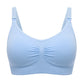 Soutien-Gorge d'Allaitement Grande Taille, Push Up - Bleu / M