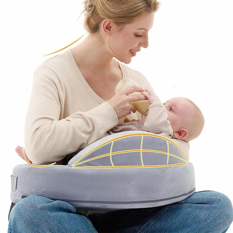 Oreiller d'Allaitement Ergonomique Mousse à Mémoire