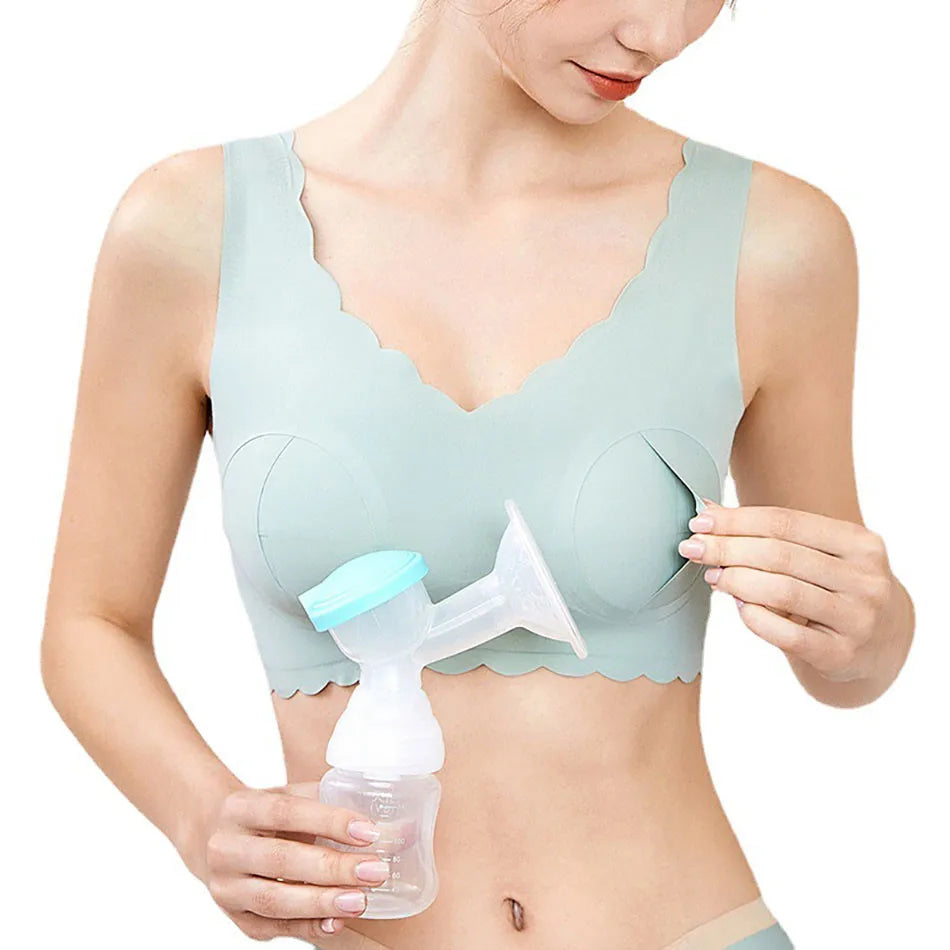 Soutien-Gorge d'Allaitement Sans Anneau en Acier - visuel 2