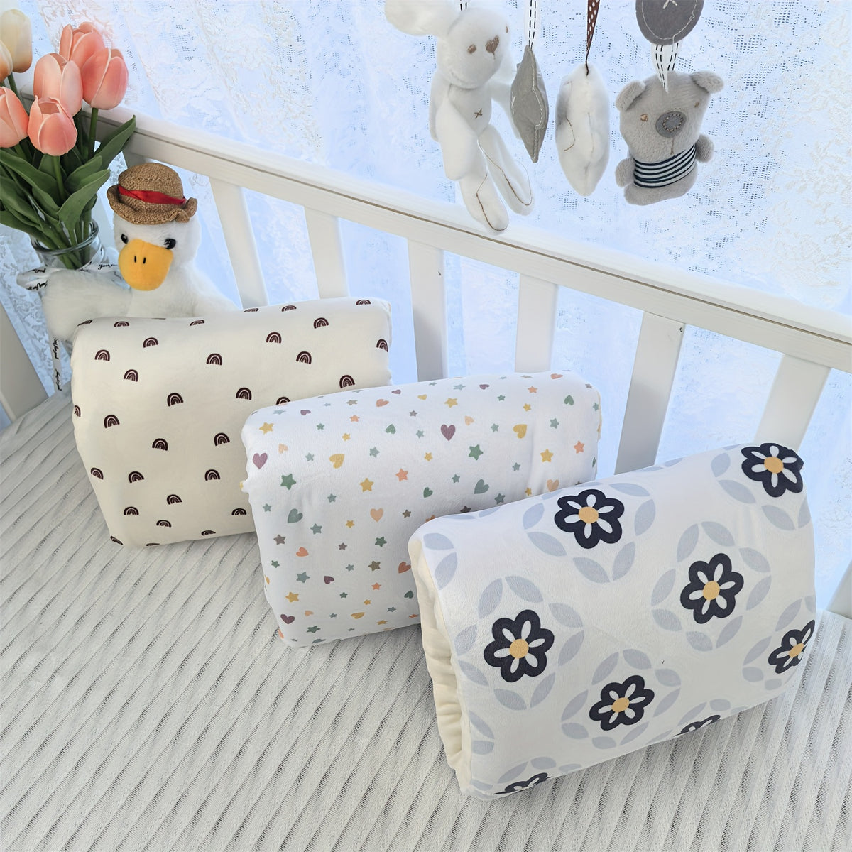 Oreiller d'Allaitement Bébé pour Biberon, Nouveau-Nés - visuel 3