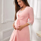 Pyjama de Maternité à Dentelle, Ensemble 2 Robes - visuel 5